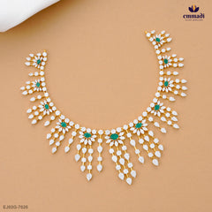 DEEPTHY Premium Green CZ Necklace