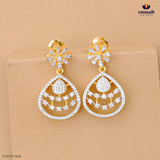 DEVANNAH Exquisite White CZ Hangings