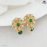 DHAKSHANA Silver Premium Antique Studs