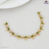 Dhanishta Premium Antique Green Necklace