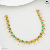 DHARA Premium Antique Green Necklace