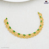 DHARANY Premium Antique Green Necklace