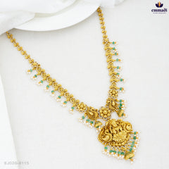 Dinu Long Necklace - Premium Antique Silver