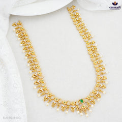 DIPALEIGH Premium Antique Green Long Necklace