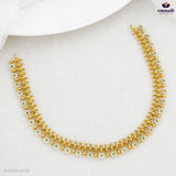 DIPANWITA Elegant Green Premium Antique Necklace