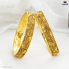 DWAITHA Premium Antique Multi-Colored Bangles