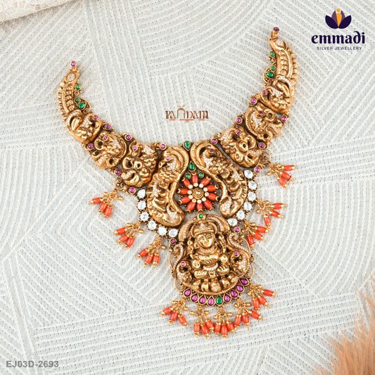 Bigan Pagadam Necklace Nakshi Collection