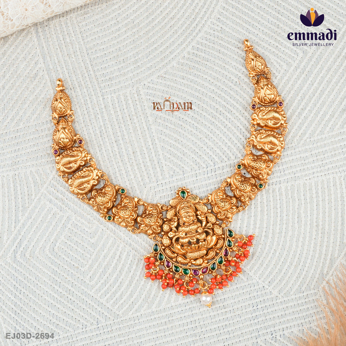 Bhuri Pagadam Necklace Nakshi Collection