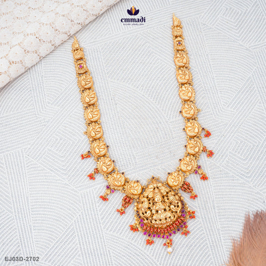 Bharti Stunning Long Nakshi Necklace