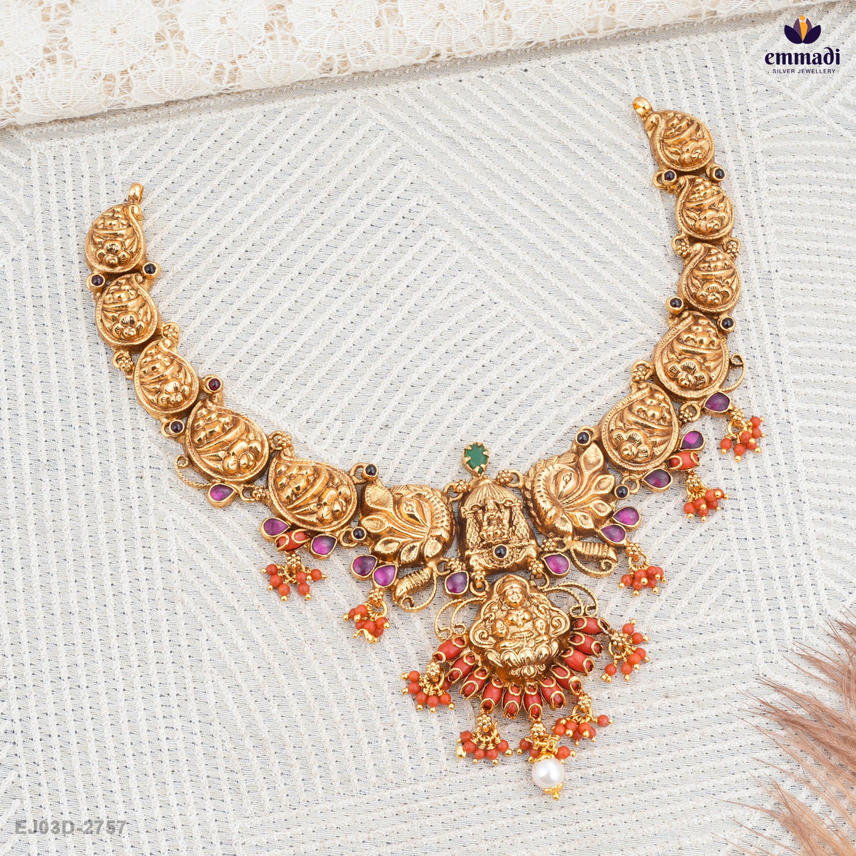 Exquisite Nakshi Necklaces and Timeless Pagadam: Buttalu Collection