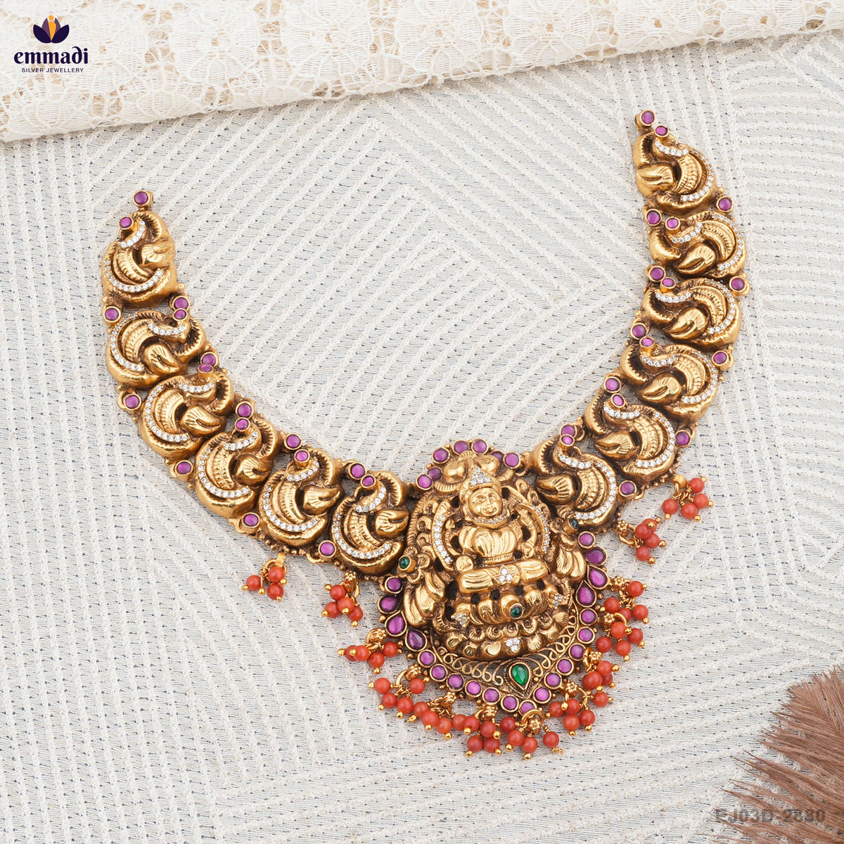 Anusoya Pagadam: Multi Nakshi Necklace Collection