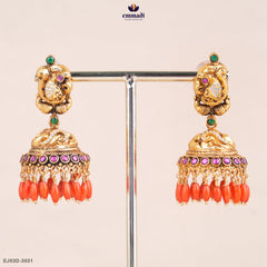 EKAPARANA Exquisite Multi-Buttalu Kundan Nakshi Jewellery