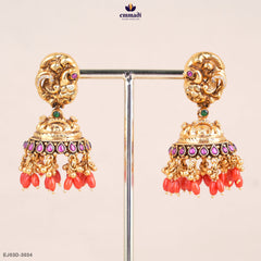 EKAVALI Silver Jewellery Buttalus & Kundan Nakshi