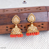 ELILI Exquisite Green Buttalus and Nakshi Jewellery