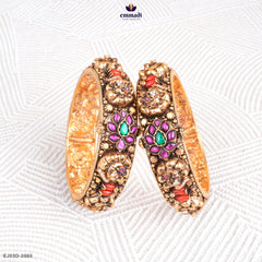 GAGANADIPIKA Elegant Multi-Colored Bangles