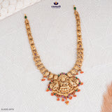 GANALATHA Exquisite Multi Nakshi Long Necklace