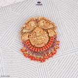 GEETHAI Elegant Multi-Color Nakshi Pendant