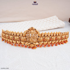 GOPA Exquisite Pink Vaddanam & Ramparivar