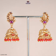 GOUTHAMI Exquisite Pink Nakshi Buttalu Collection