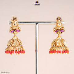 GYTANJALEY Exquisite Pink Nakshi Buttalu Jewelry