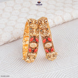 Hanithra Exquisite Multi-Colored Nakshi Bangles