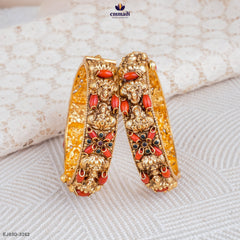 HANSAMALA Exquisite Multi-Color Nakshi Bangles