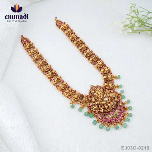 Nimisha Kundan Nakshi Multi Long Necklace