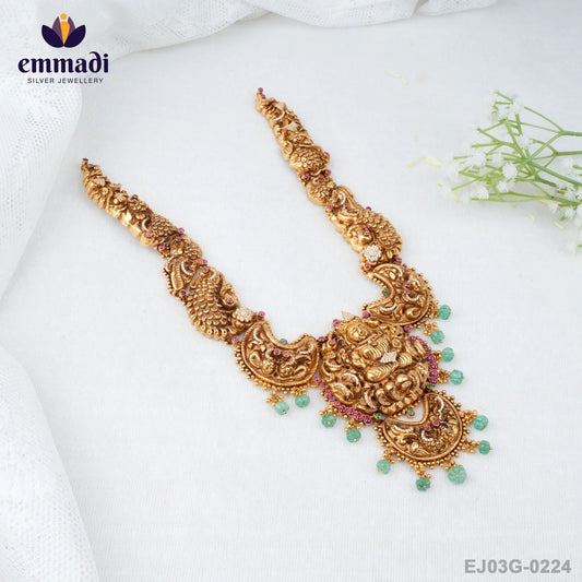 Nirebha Kundan Nakshi Multi Long Necklace