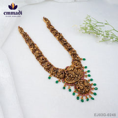 Nirvaha Kundan Nakshi Multi Long Necklace