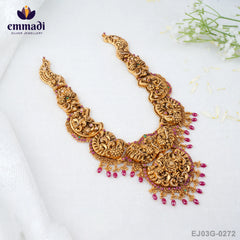 Padmaja Kundan Nakshi Multi Long Necklace