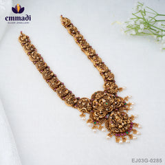 Pakvika Kundan Nakshi Multi Long Necklace