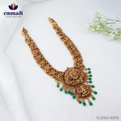 Palanka Kundan Nakshi Multi Long Necklace