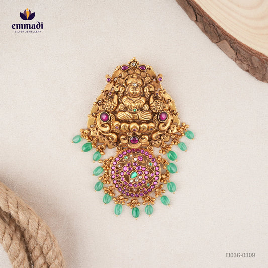 Pankita Kundan Nakshi Multi Pendant