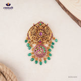 Parmida Kundan Nakshi Multi Pendant