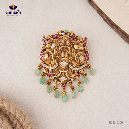 Patavya Kundan Nakshi Multi Pendant