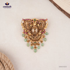 Picavya Kundan Nakshi Multi Pendant