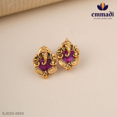Samhita Nakshi Pink Studs