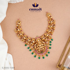 Samrana Kundan Nakshi Multi Necklace