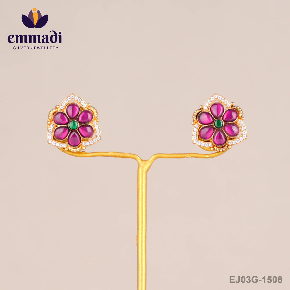 Saketa Kundan Multi Studs