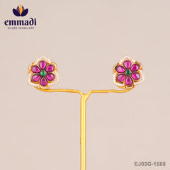 Saketa Kundan Multi Studs