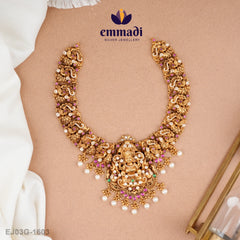 Sasanka Kundan Nakshi Multi Necklace