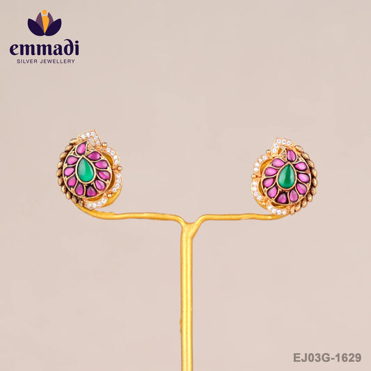 Saunaka Kundan Multi Studs