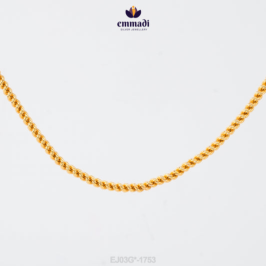 Ganga Radiant Gold Chain Fancy Jewellery