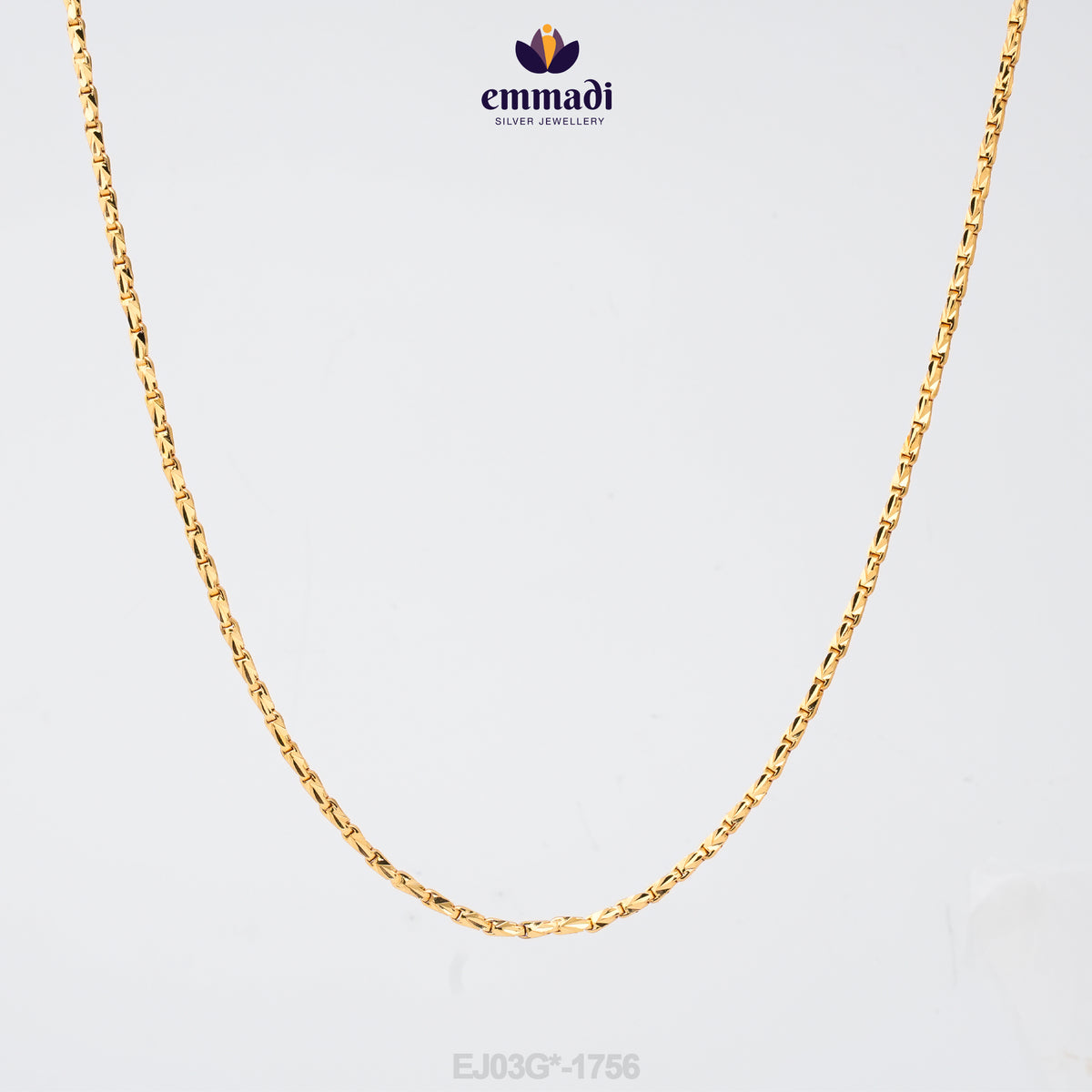 Geetha's Exquisite Gold Fancy Chain