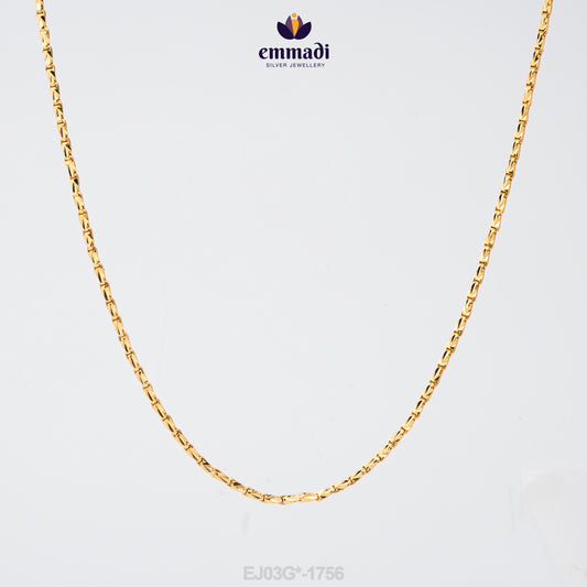 Geetha's Exquisite Gold Fancy Chain