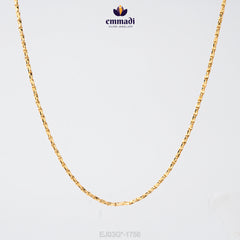 Geetha's Exquisite Gold Fancy Chain