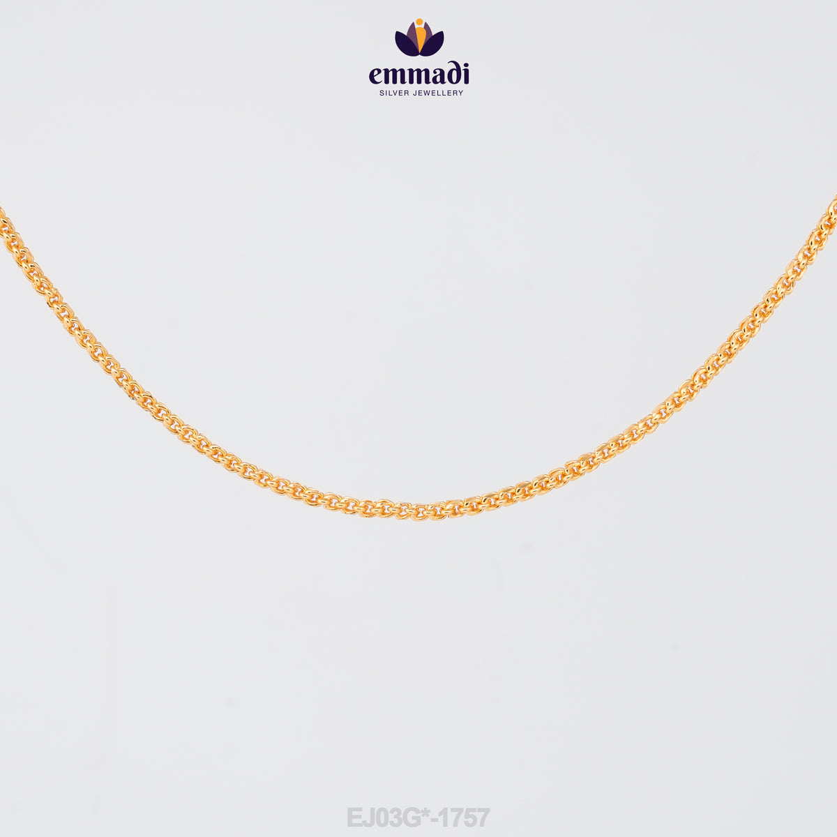 Hemalatha's Exquisite Gold Fancy Chain