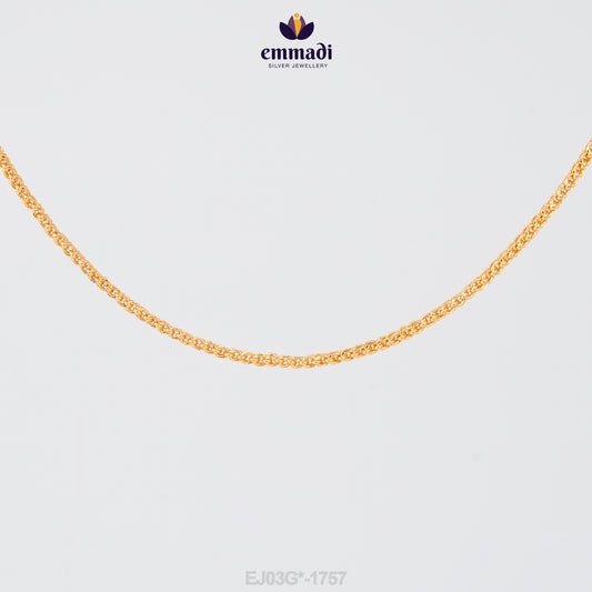 Hemalatha's Exquisite Gold Fancy Chain
