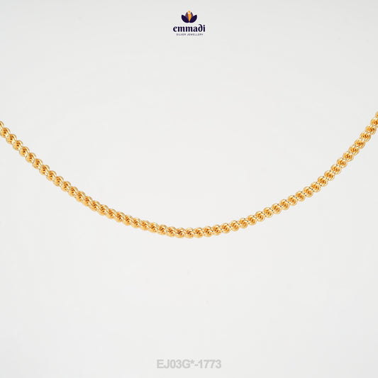 Chaitra's Exquisite Gold Chain Fancy