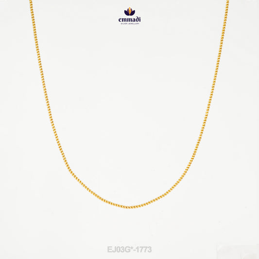 Chaitra's Exquisite Gold Chain Fancy